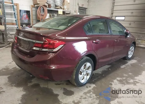 2013 Honda Civic Lx z USA, uszkodzony, nr VIN 19XFB2F58DE060768